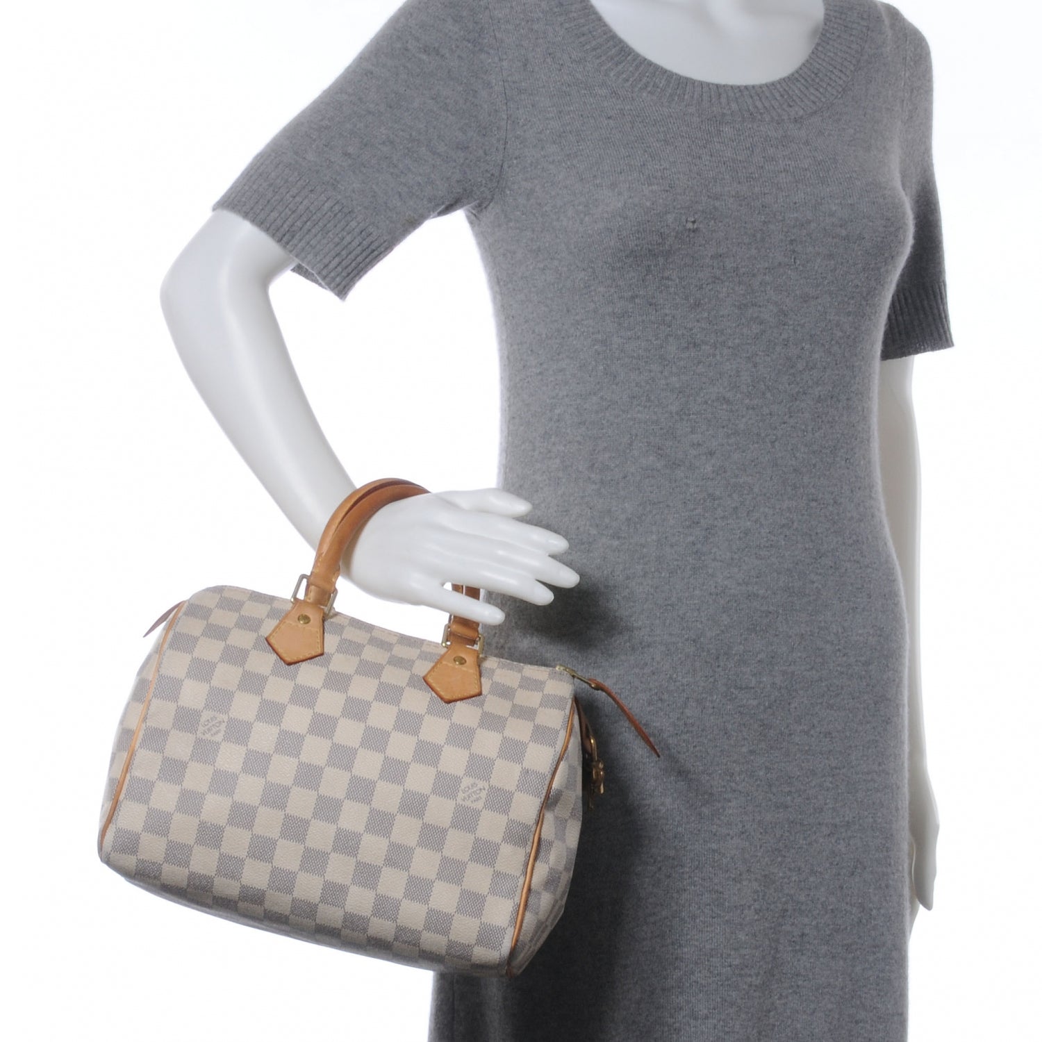 Louis Vuitton Damier Azur Speedy 25 2 of 9