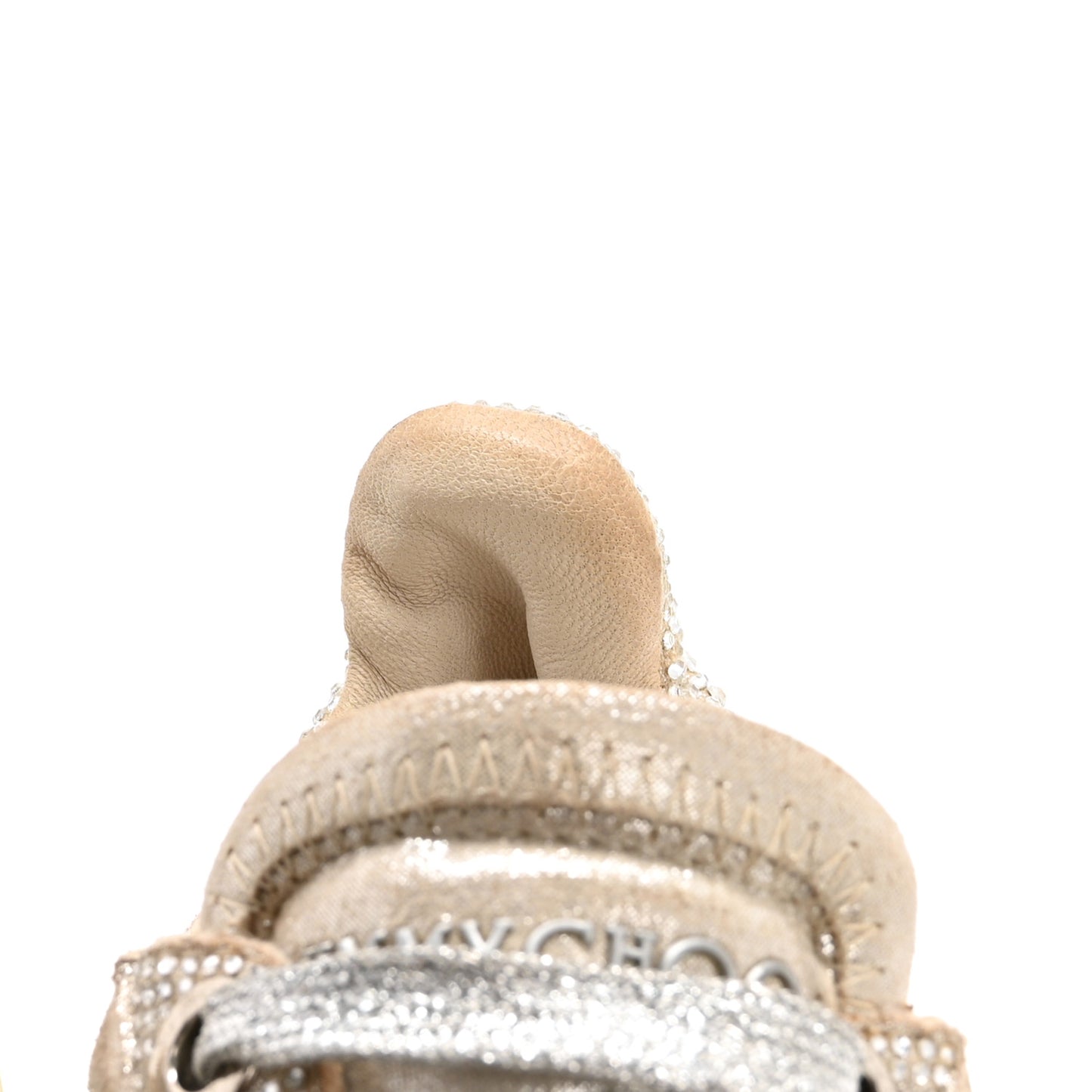 Crystal Womens Diamond F Low Top Sneaker 37