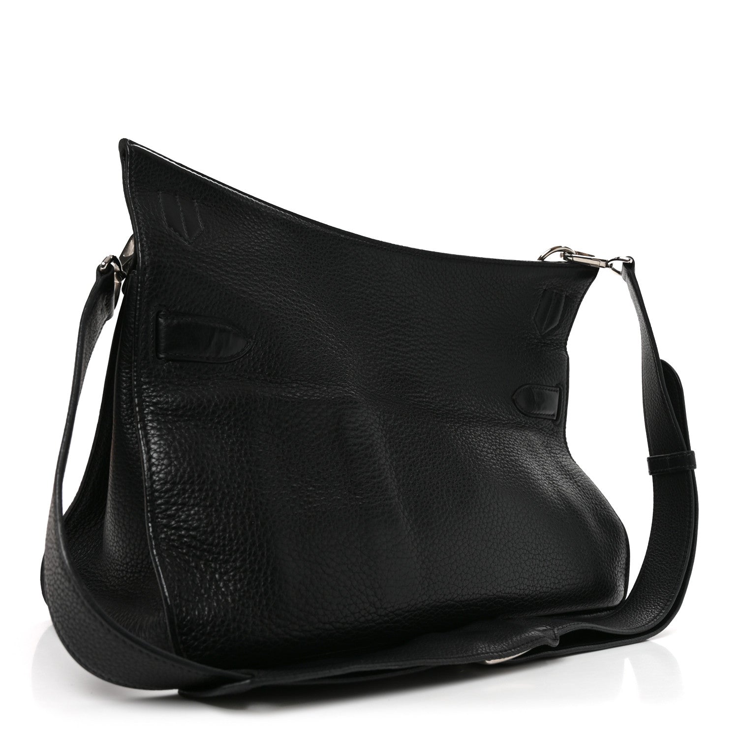 Hermes Taurillon Clemence Jypsiere 37 Black 3 of 10