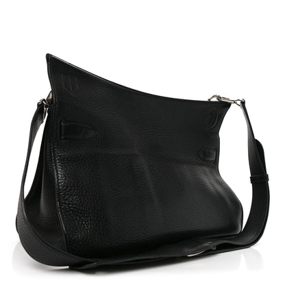 Hermes Taurillon Clemence Jypsiere 37 Black 3 of 10