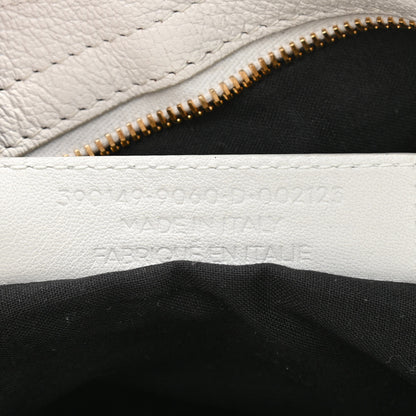 Balenciaga Chevre Gold Metallic Edge Hardware Town White 7 of 11