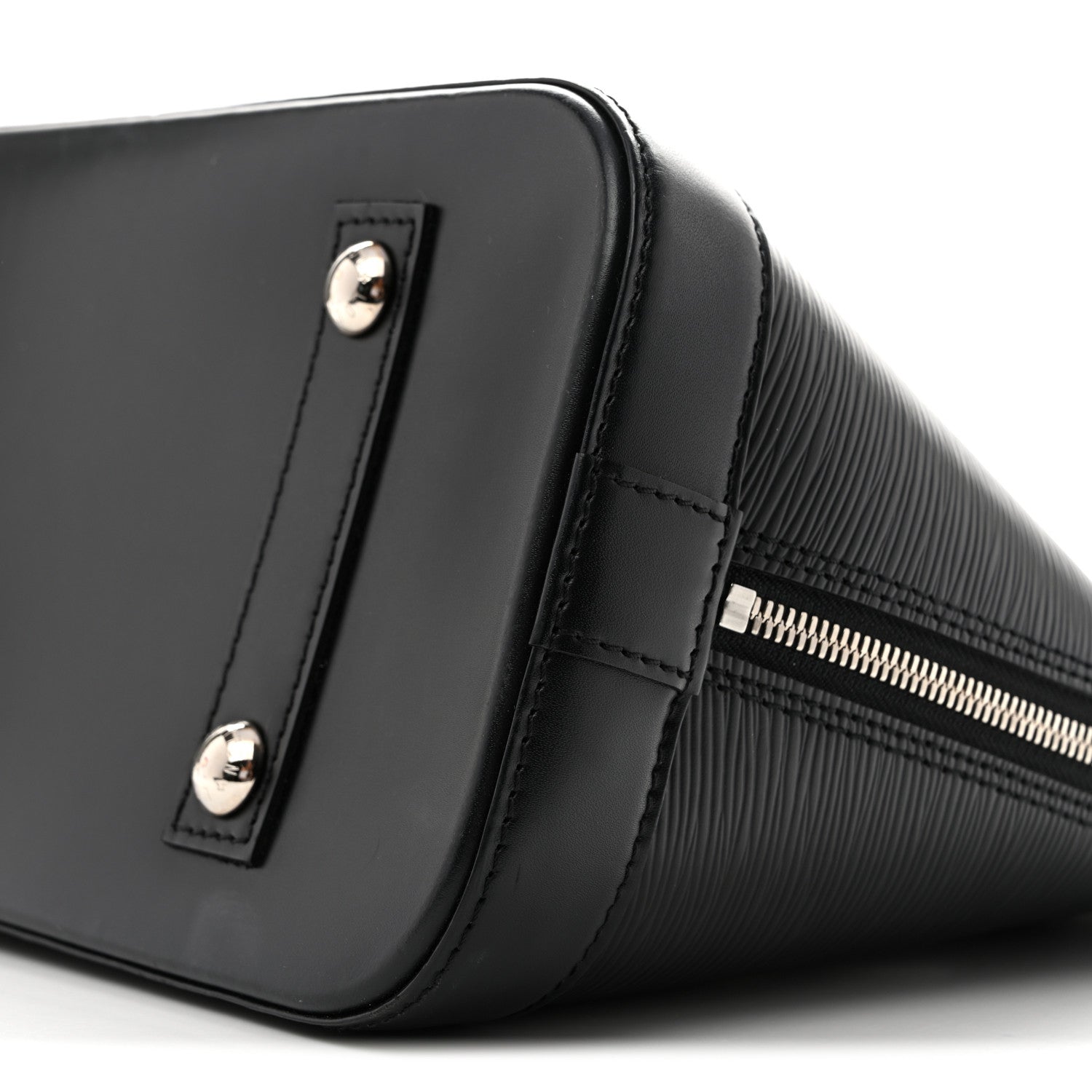 Louis Vuitton Metallic Epi Alma PM Black Silver 10 of 12
