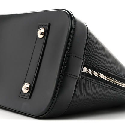 Louis Vuitton Metallic Epi Alma PM Black Silver 10 of 12