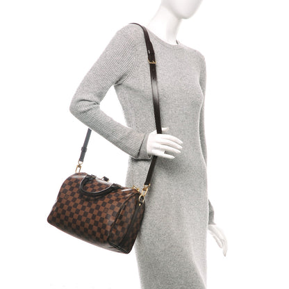 Louis Vuitton Damier Ebene Speedy Bandouliere 25 2 of 7