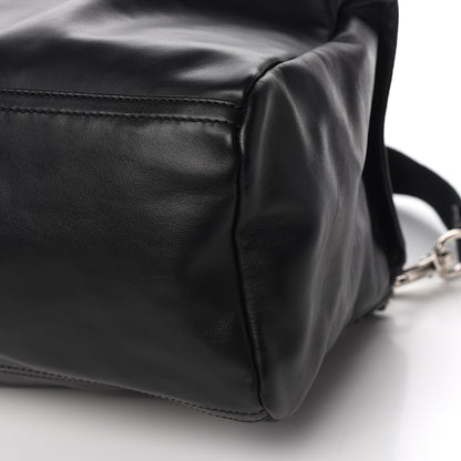 Givenchy Calfskin Medium Pandora Logo Strap Black 6 of 10