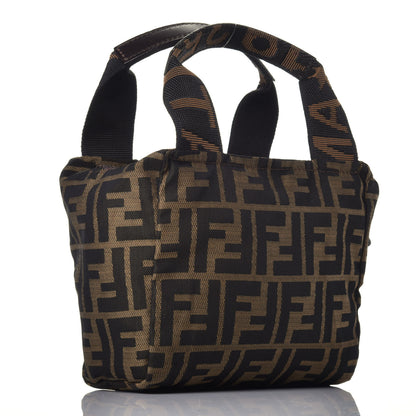 Fendi Zucca Mini Tote Tobacco 3 of 9