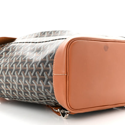 Goyard Goyardine Calfskin Alpin MM Backpack Gold Black 10 of 15