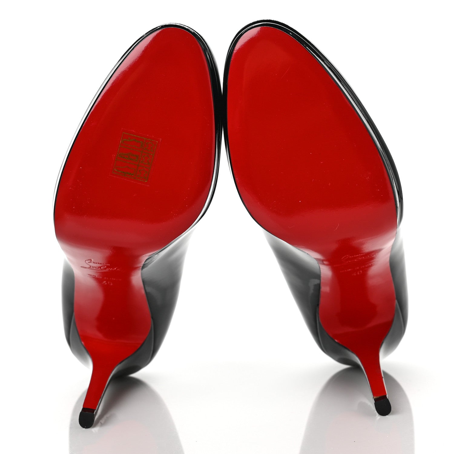 Christian Louboutin Patent New Simple 120 Pumps 40 Black 5 of 7