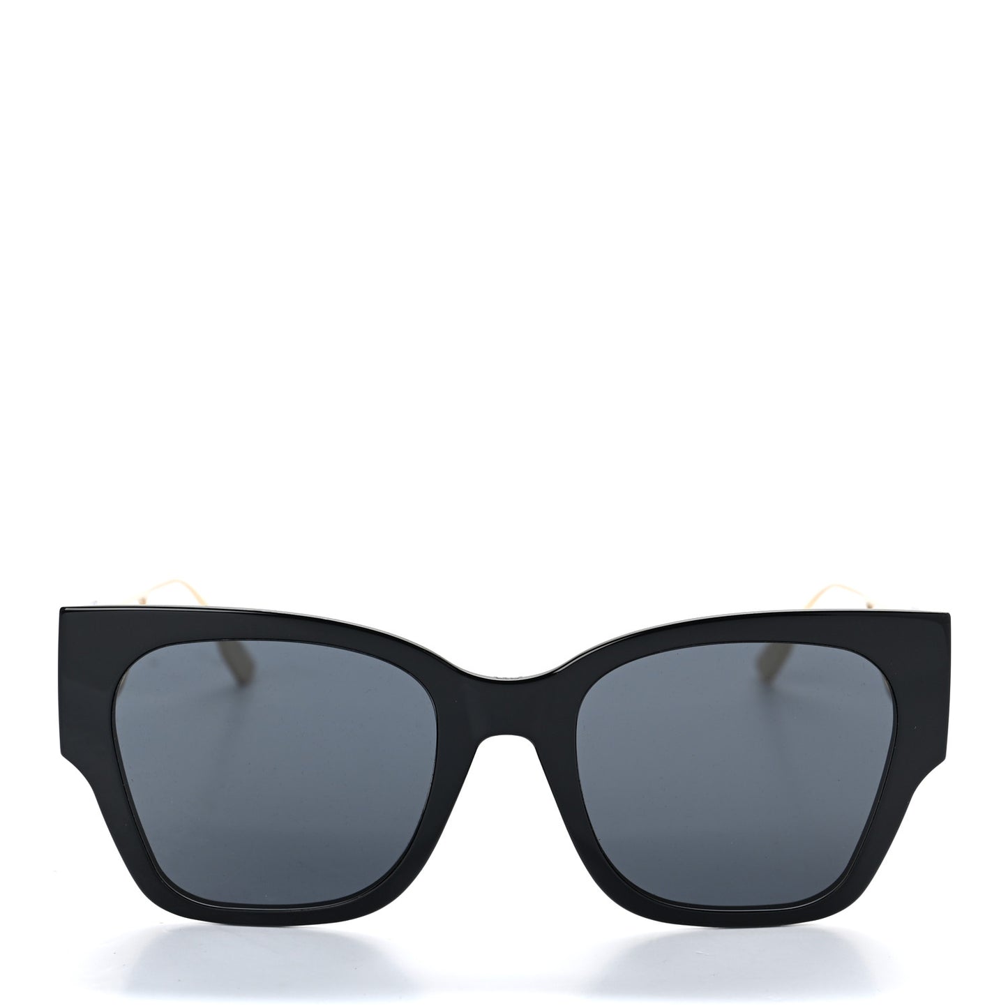 Rectangular 30 Montaigne 1 Sunglasses Black