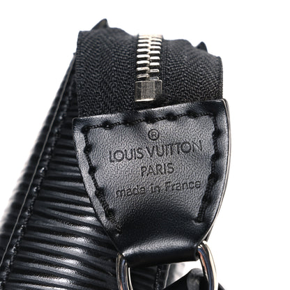Louis Vuitton Epi Pochette Accessories NM Black 6 of 9