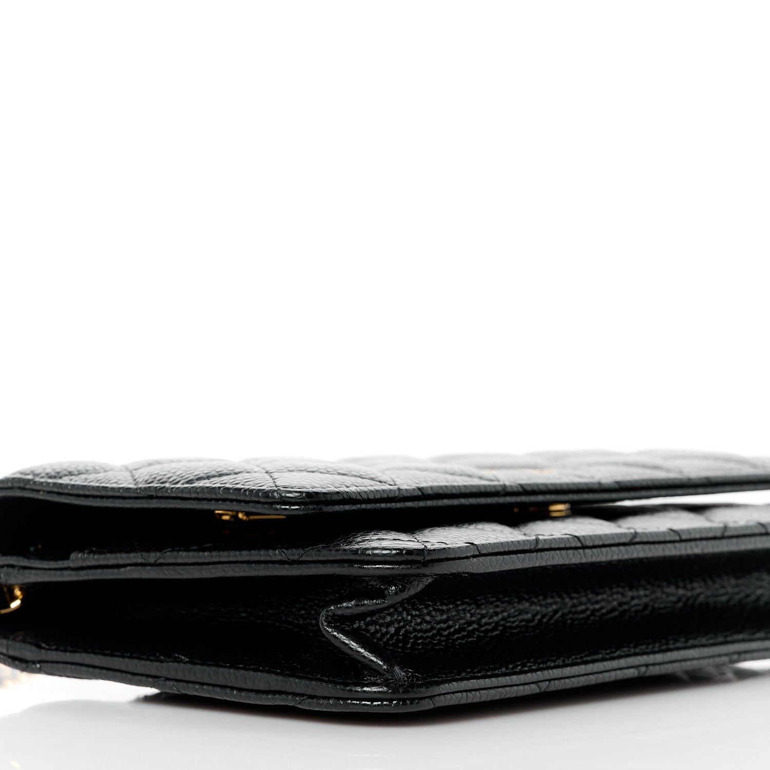 Chanel Caviar Quilted Wallet on Chain WOC Black 10 of 12