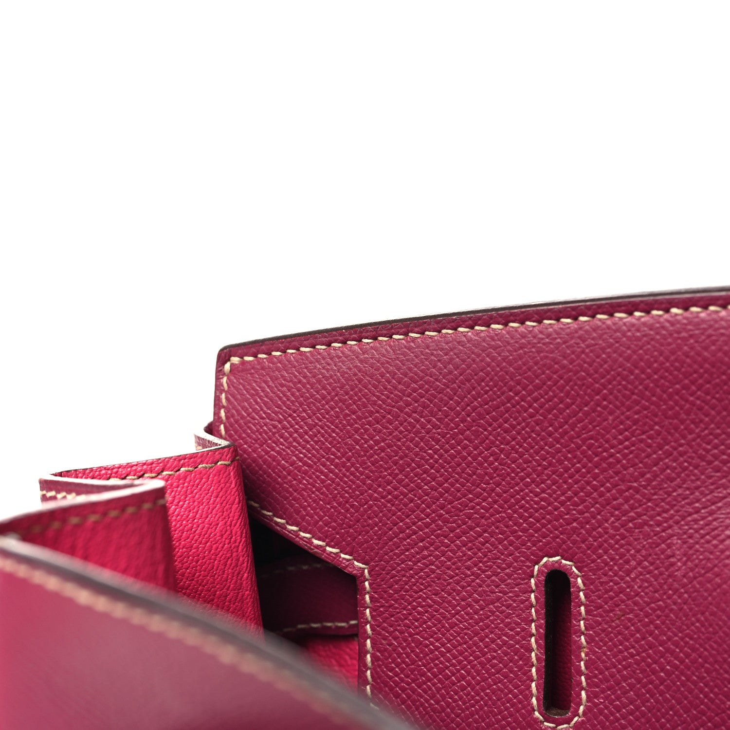 Hermes Epsom Candy Birkin 35 Tosca Rose Tyrien 13 of 17