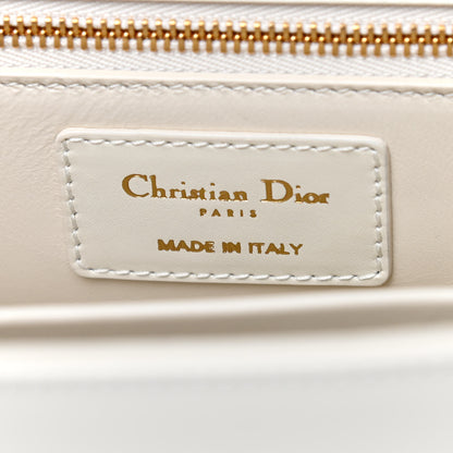 Christian Dior Smooth Calfskin Montaigne Flap 30 White 6 of 8