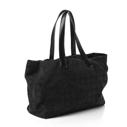 Chanel Nylon Medium Travel Tote Black 3 of 10