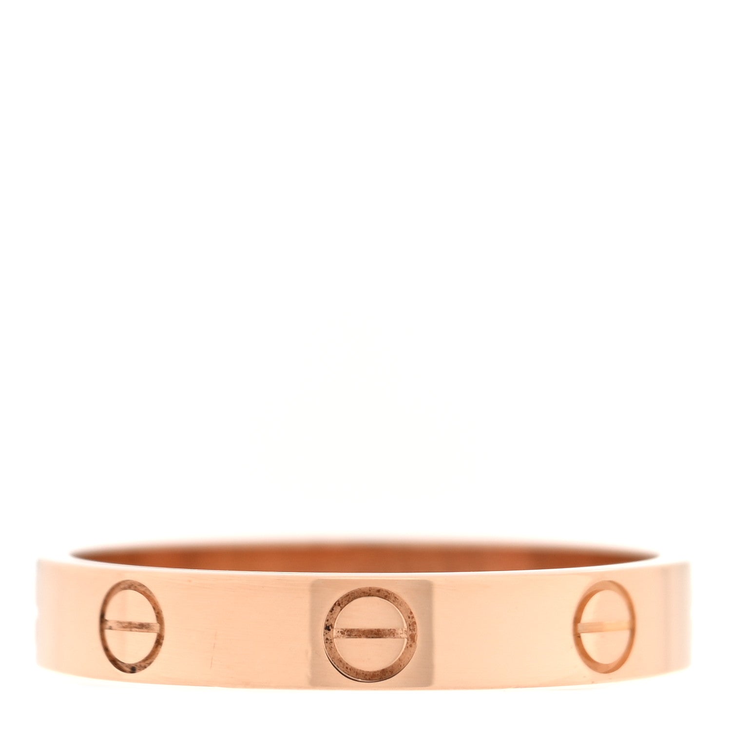 Cartier 18K Pink Gold 3.5mm LOVE Wedding Band Ring 59 8.75 3 of 4