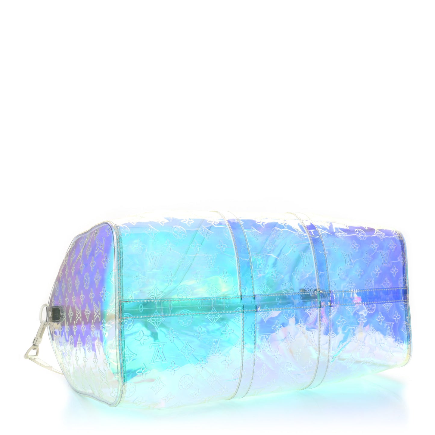 PVC Monogram Keepall Bandouliere 50 Iridescent Prism