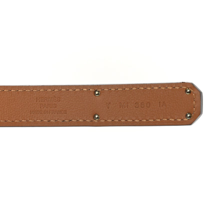 Hermes Epsom Kelly Belt Black 3 of 4