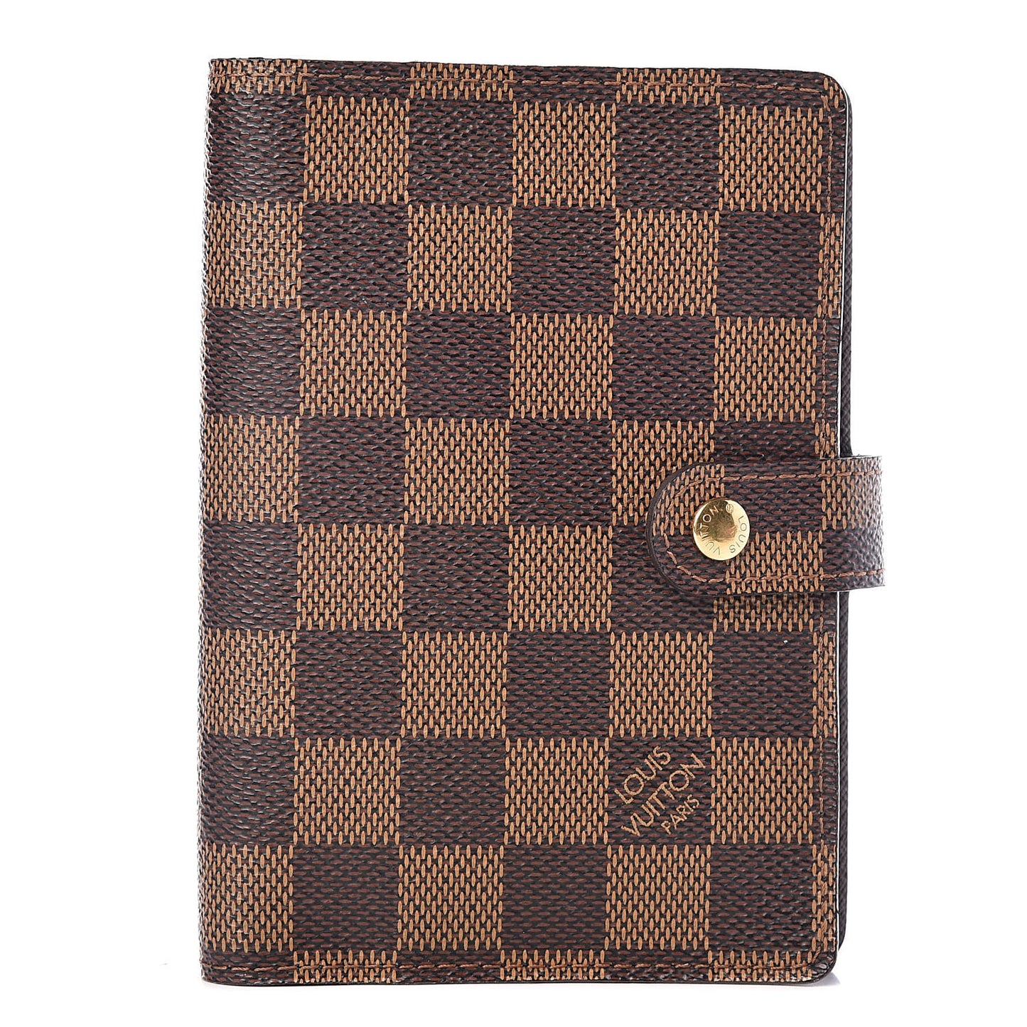 Damier Ebene Small Ring Agenda Cover