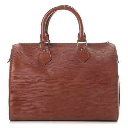 Louis Vuitton Epi Speedy 25 Kenyan Fawn 1 of 17