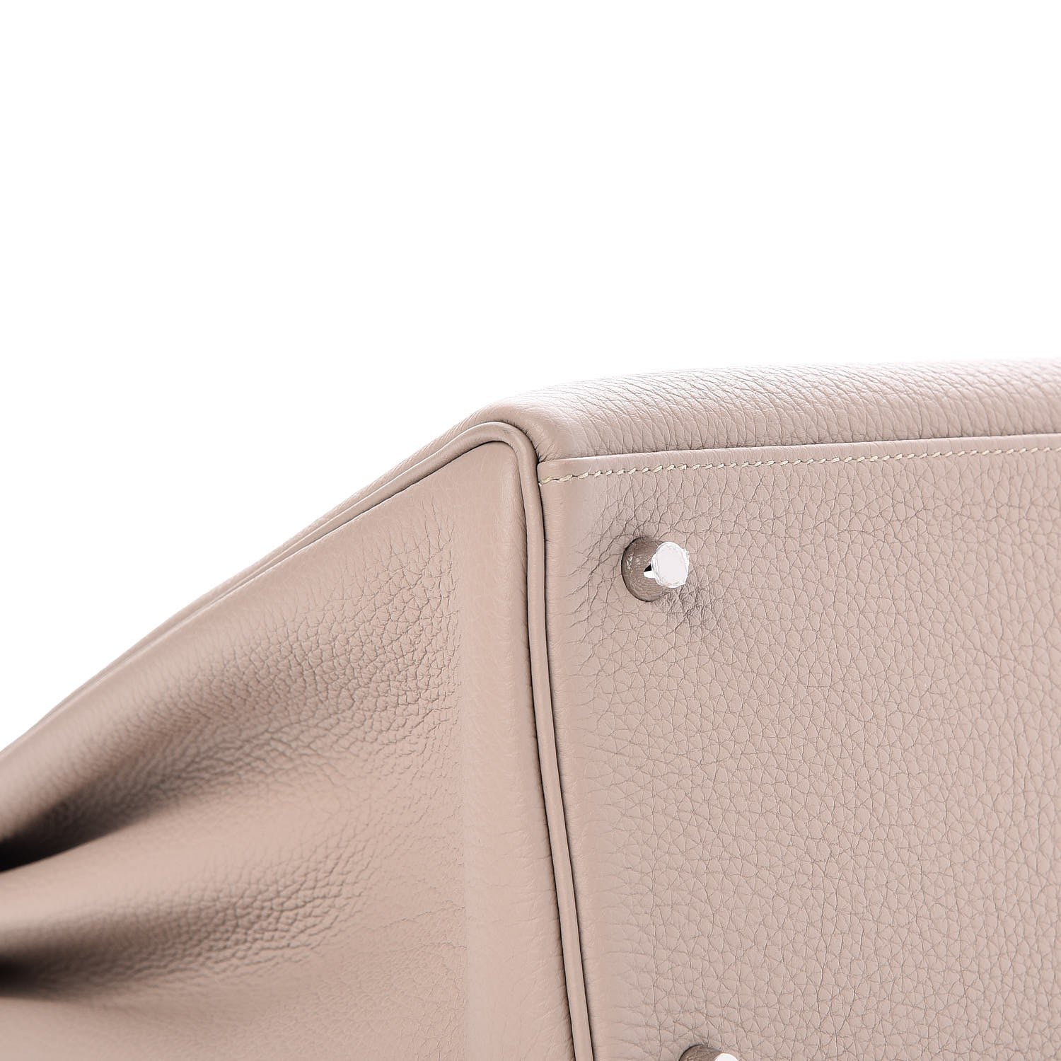 Hermes Togo Kelly Retourne 40 Gris Tourterelle 7 of 32