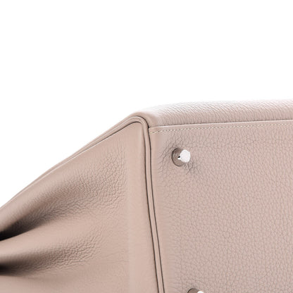 Hermes Togo Kelly Retourne 40 Gris Tourterelle 7 of 32