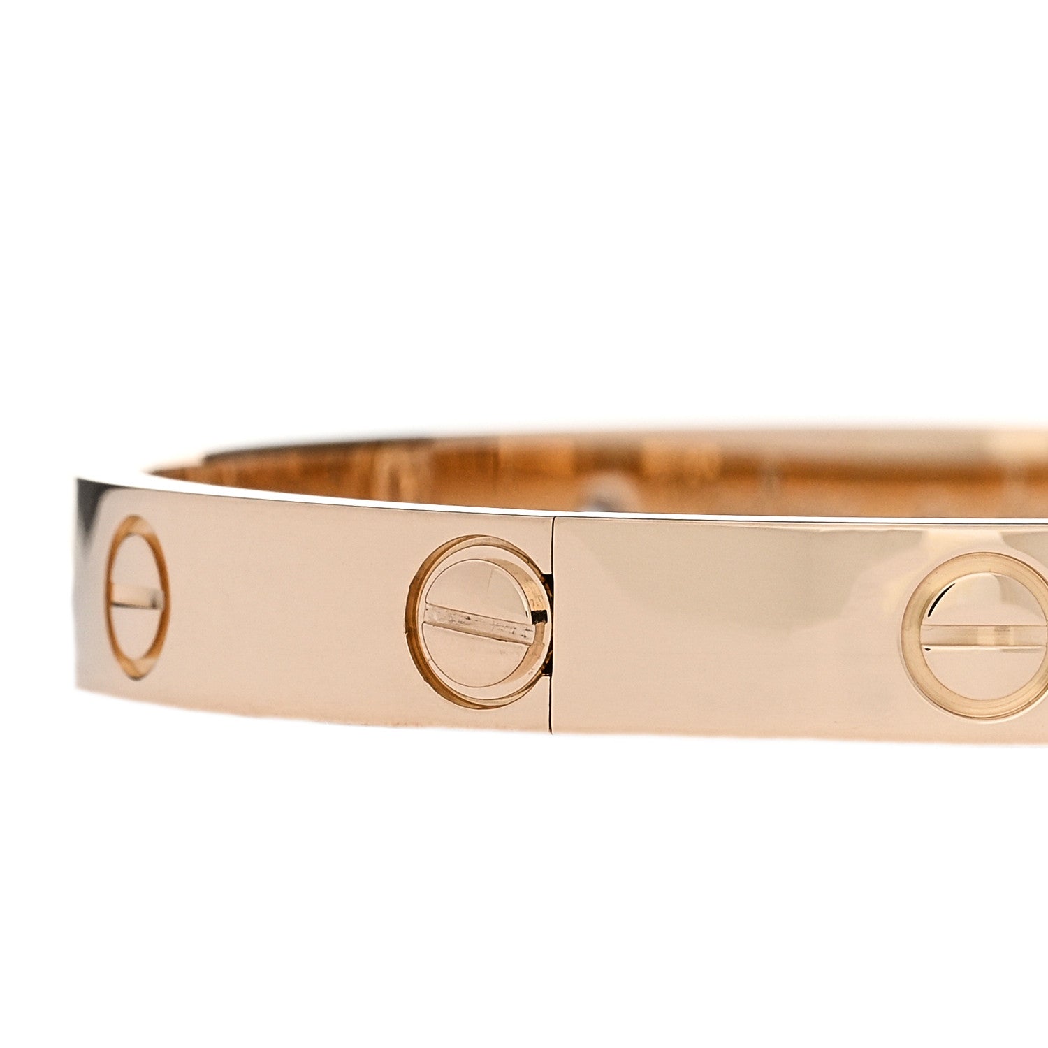Cartier 18K Yellow Gold 4 Diamond LOVE Bracelet 16 6 of 6