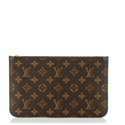 Louis Vuitton Monogram Neverfull MM GM Pochette Fuchsia 1 of 8
