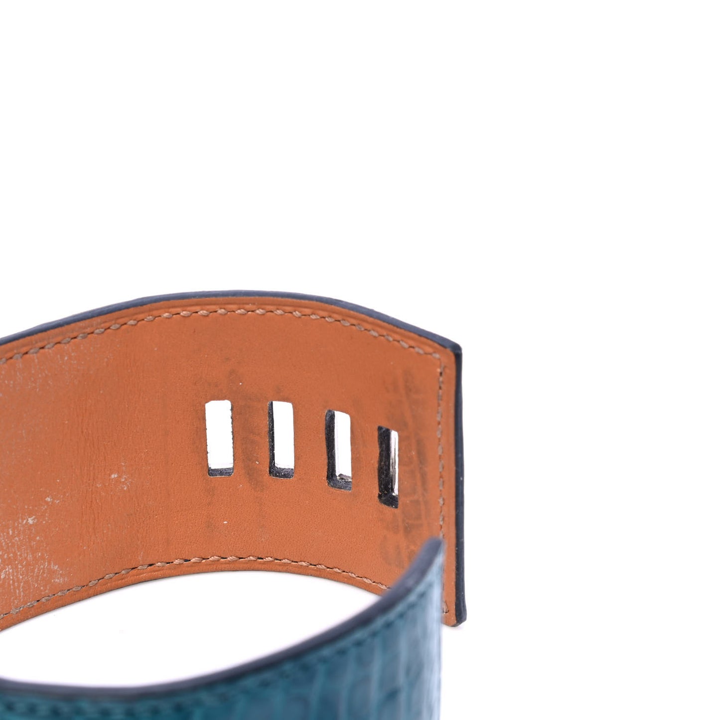 Shiny Alligator Collier De Chien CDC Bracelet Bleu Izmir