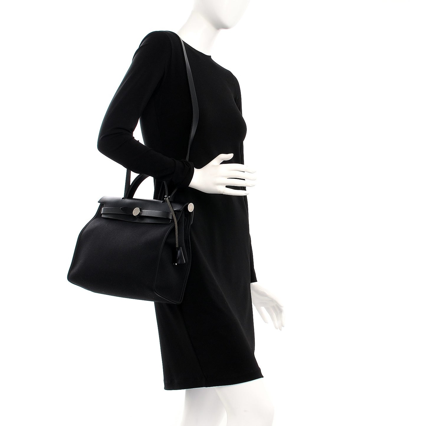 Military Toile Vache Hunter Herbag Zip PM 31 Black