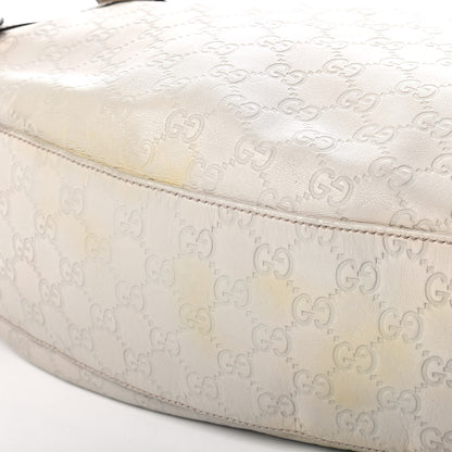 Gucci Guccissima Small Pelham Shoulder Bag Off White 9 of 9