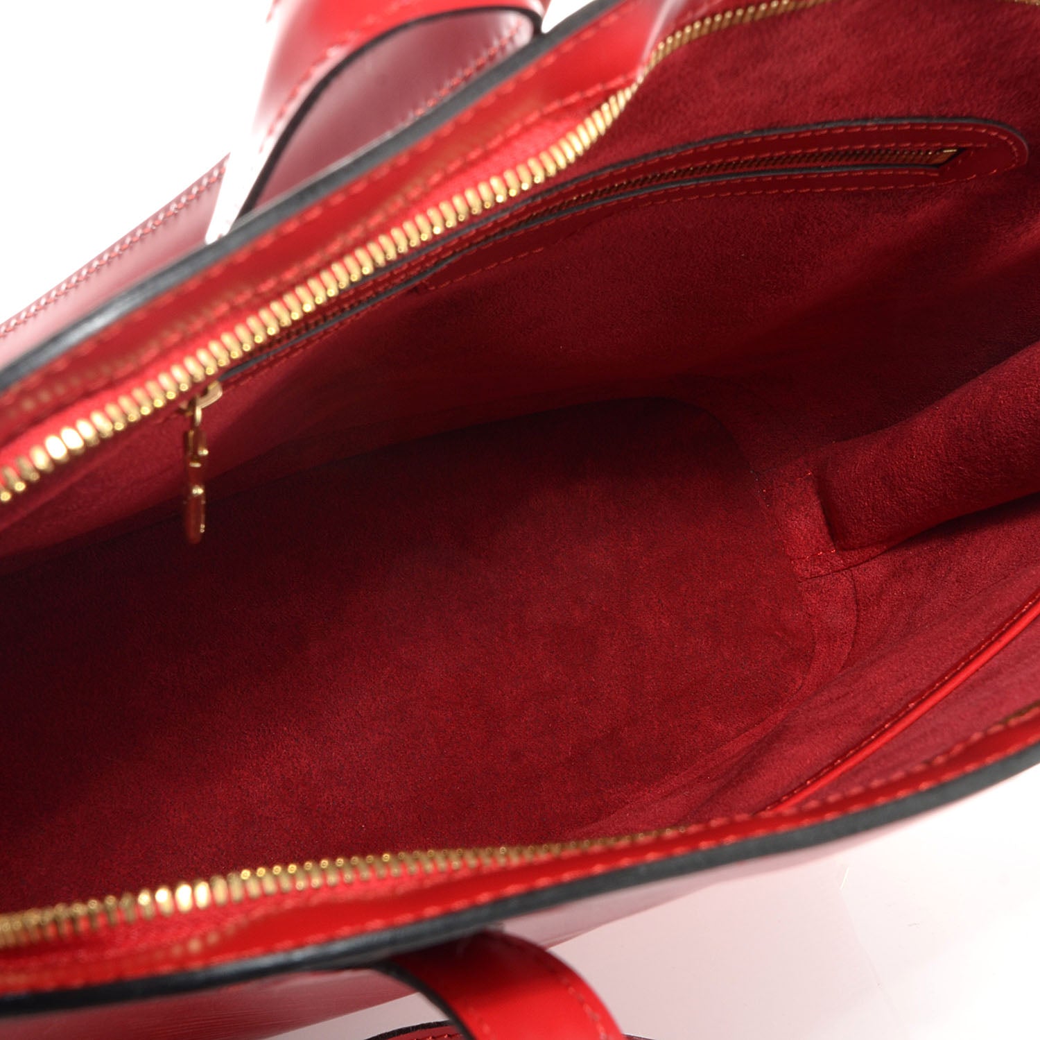 Louis Vuitton Epi Lussac Rouge 5 of 7
