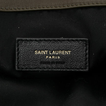 Saint Laurent Lambskin Medium Jamie Shopping Tote Light Musk 7 of 11