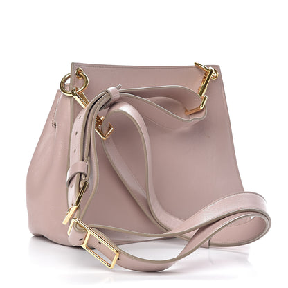 Tom Ford Calfskin Small Lock Front Crossbody Blush Nude 3 of 15