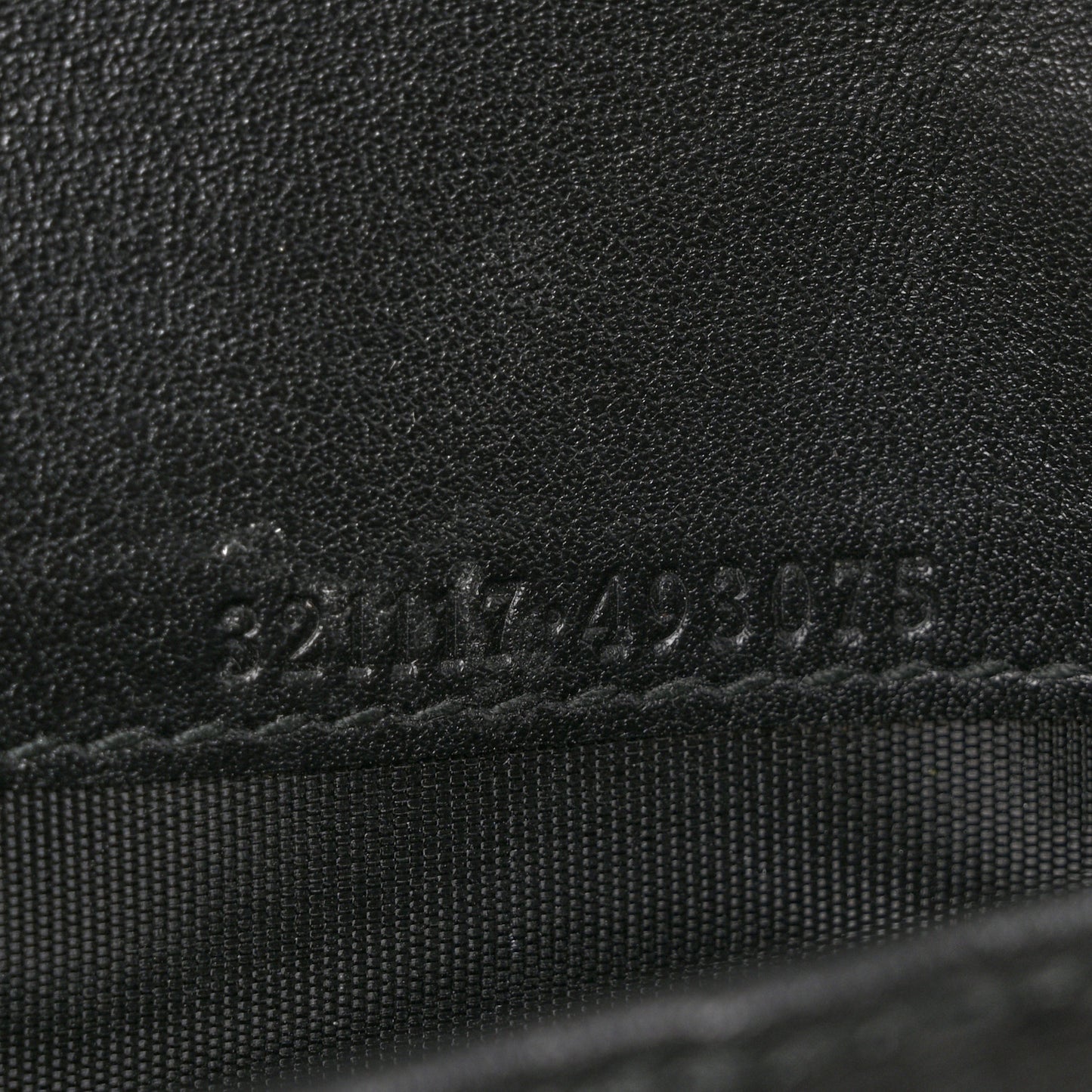 Guccissima Zip Around Travel Wallet Black