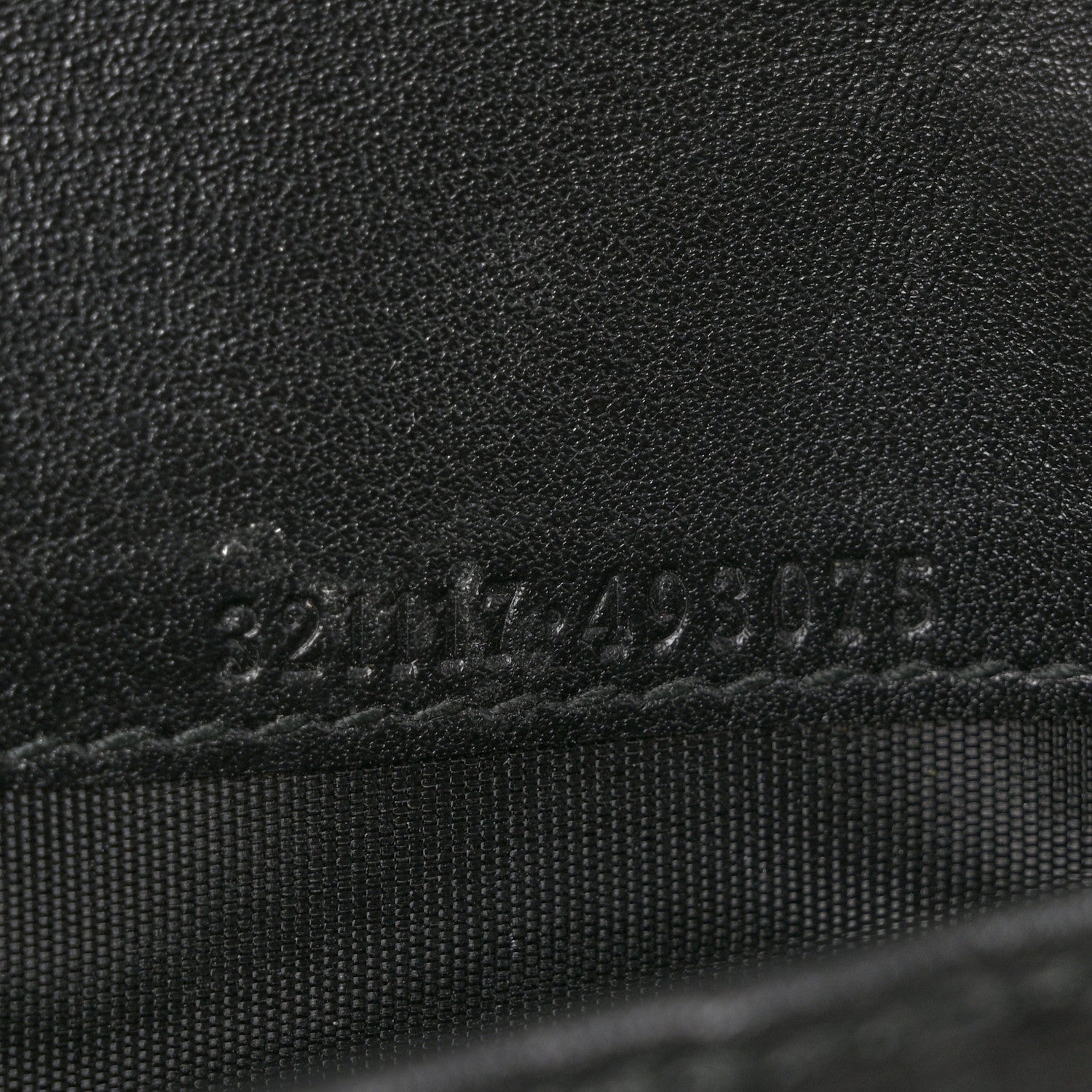 Gucci Guccissima Zip Around Travel Wallet Black 7 of 10
