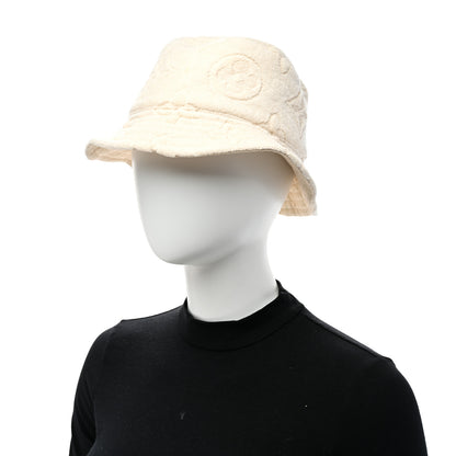Louis Vuitton Cotton Jacquard Monogram LVacation Reversible Hat M White 2 of 8