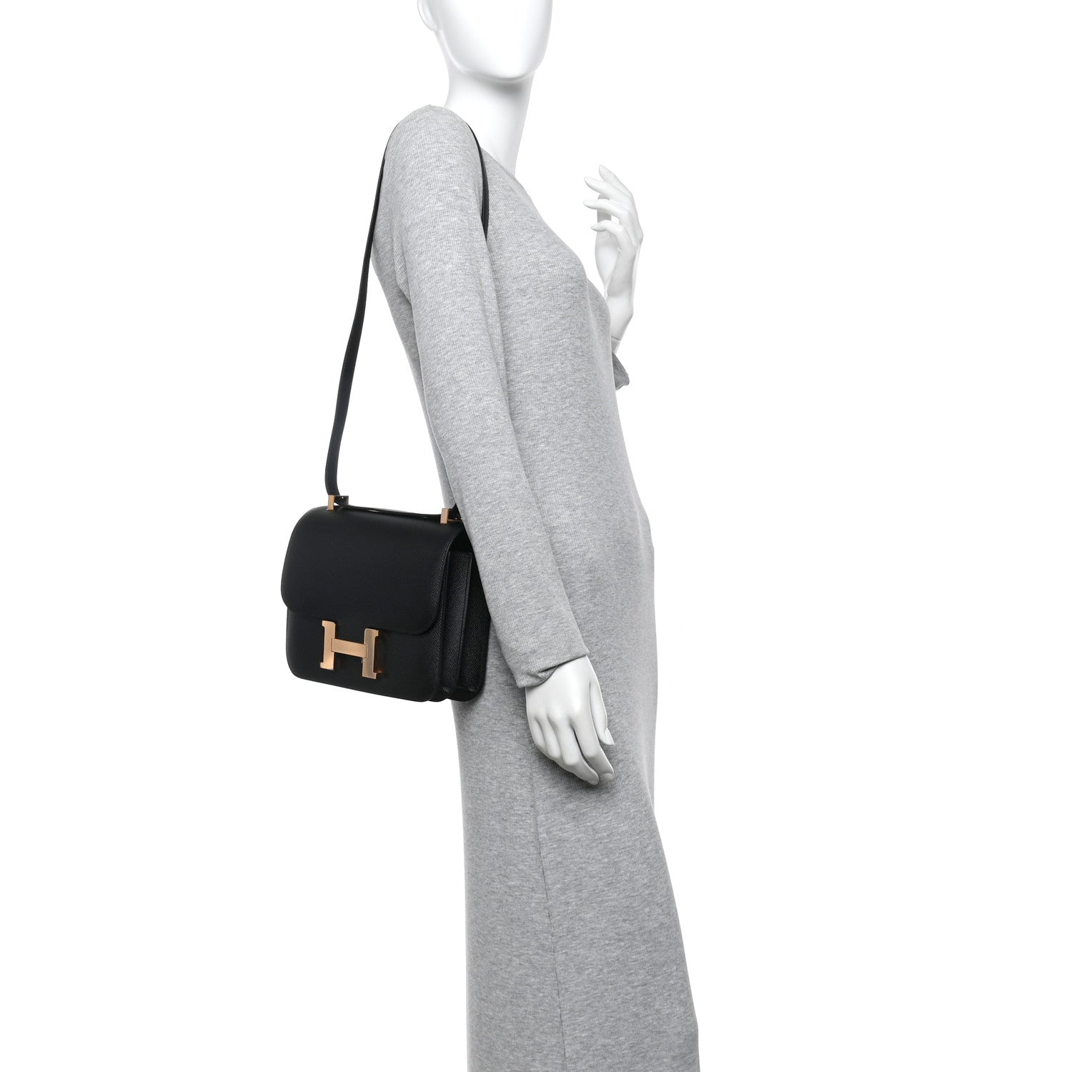 Hermes Epsom Constance 24 Black 2 of 12