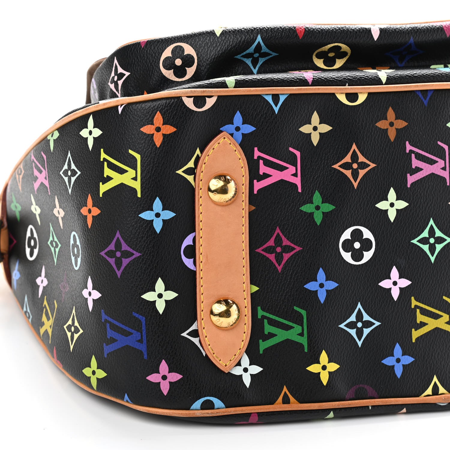 Louis Vuitton Monogram Multicolor Rita Black 8 of 9