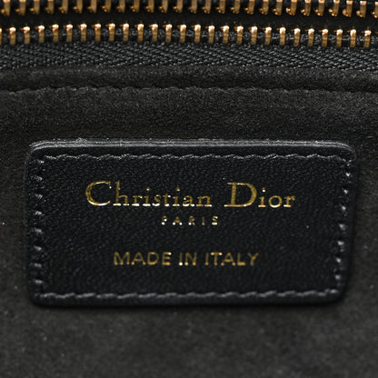 Christian Dior Lambskin Cannage Large Lady Dior Black 6 of 14