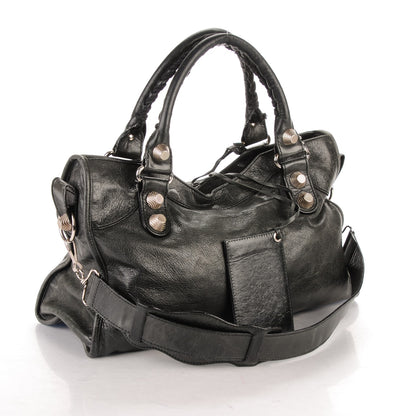 Balenciaga Agneau Giant 21 Silver Hardware City Black 3 of 11