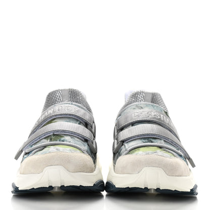 Christian Dior Technical Fabric Shaded Camouflage Womens D-Wander Sneakers 40 Denim Blue 2 of 8