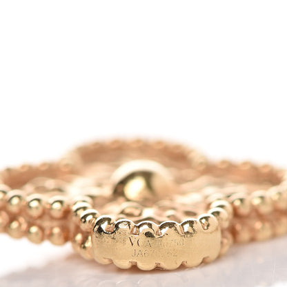 Van Cleef & Arpels 18K Yellow Gold 5 Motifs Vintage Alhambra Bracelet 5 of 7