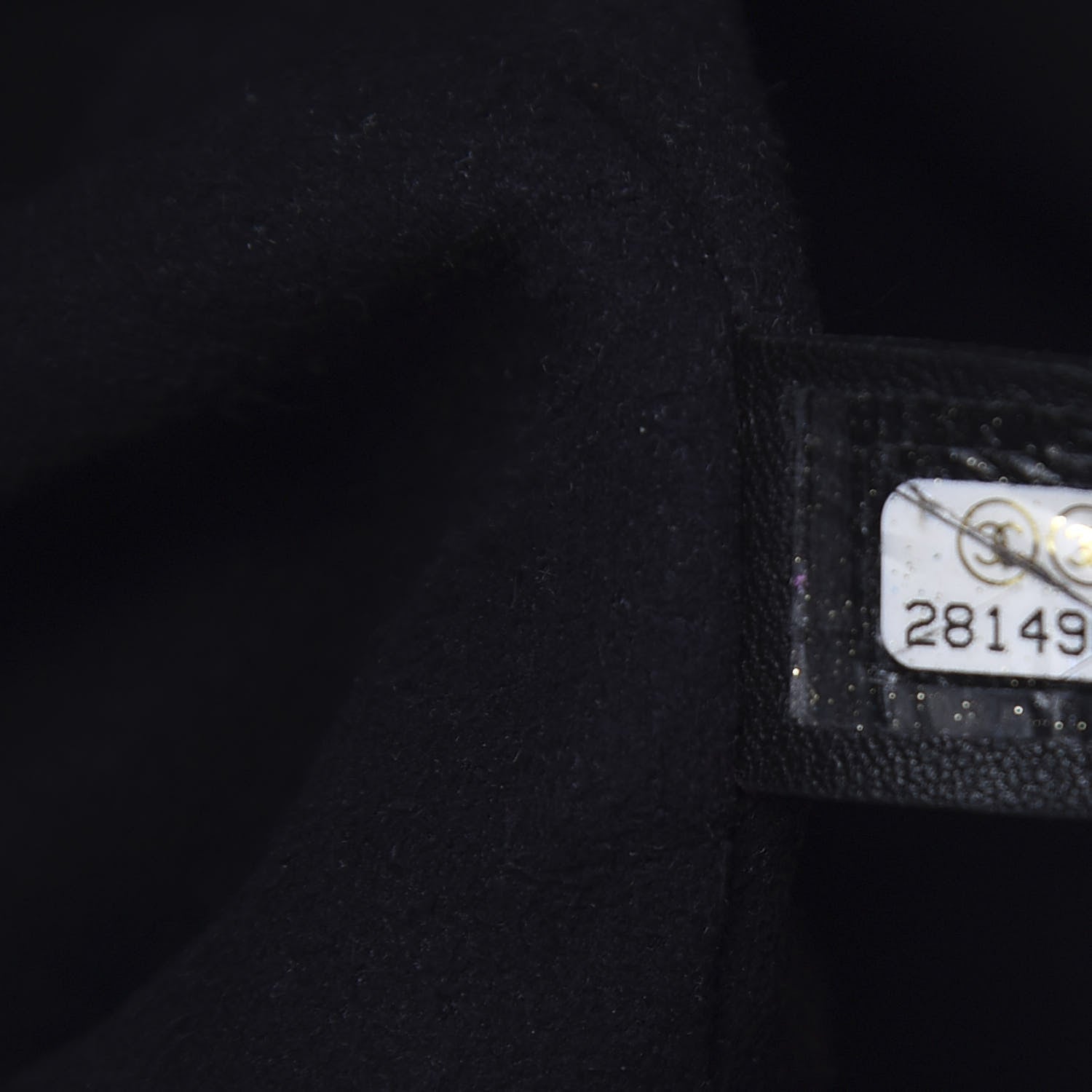 Chanel Calfskin Crocodile Embossed Large Cocodile Shopping Tote Black 10 of 11