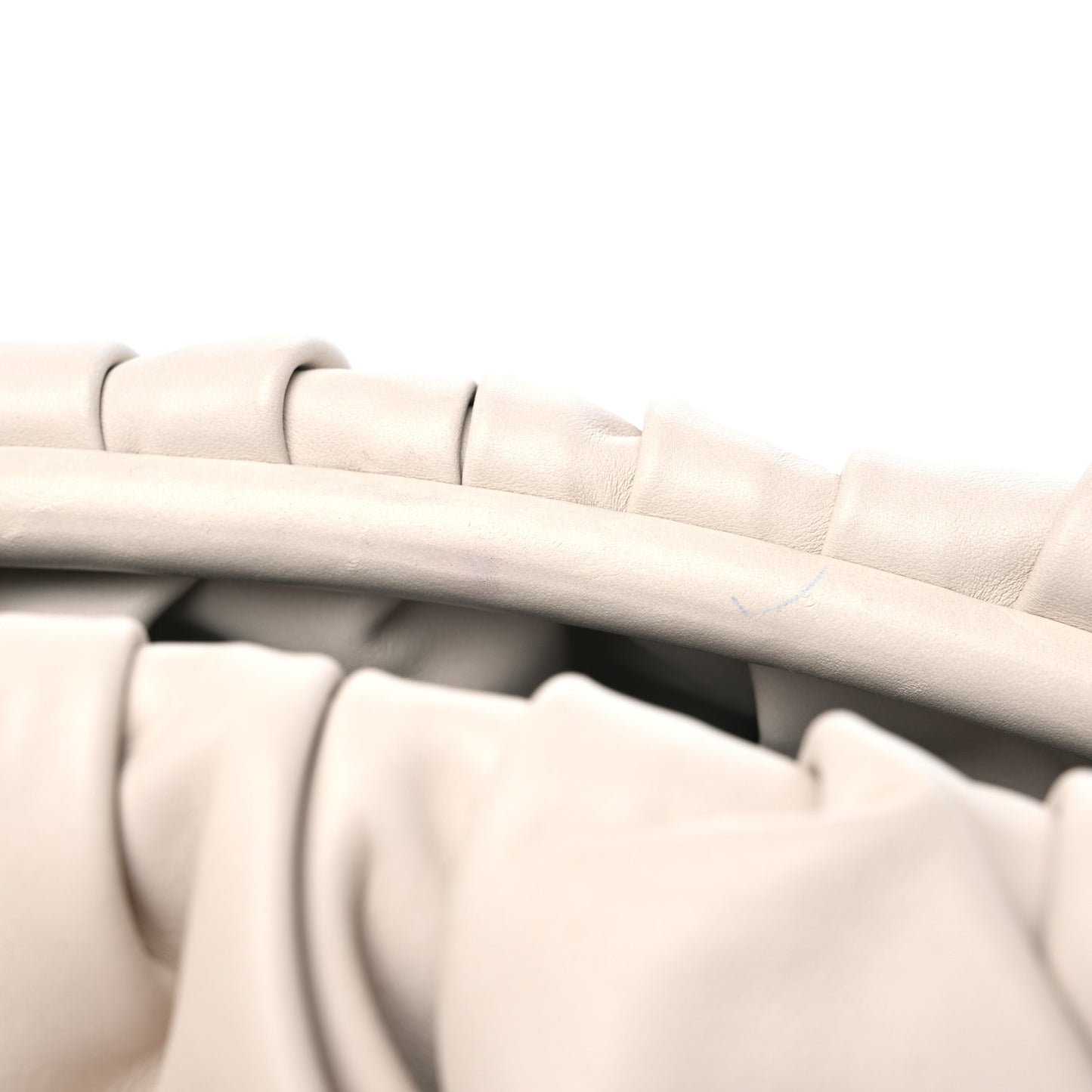 Smooth Butter Calf The Pouch Oversized Clutch Mist