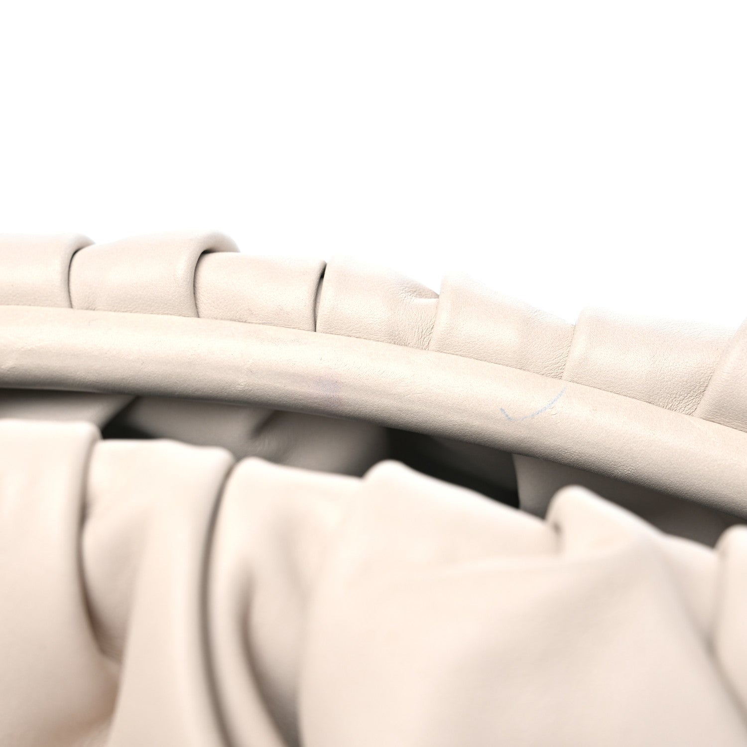 Bottega Veneta Smooth Butter Calf The Pouch Oversized Clutch Mist 12 of 12