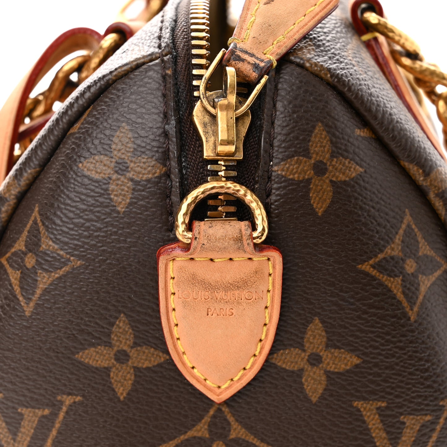 Monogram Chain Speedy 20