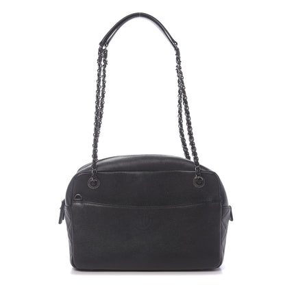 Chanel Caviar Quilted Large Coco Camera Case Black 1 of 12