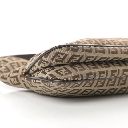 Fendi Zucchino Hobo Dark Brown 9 of 14