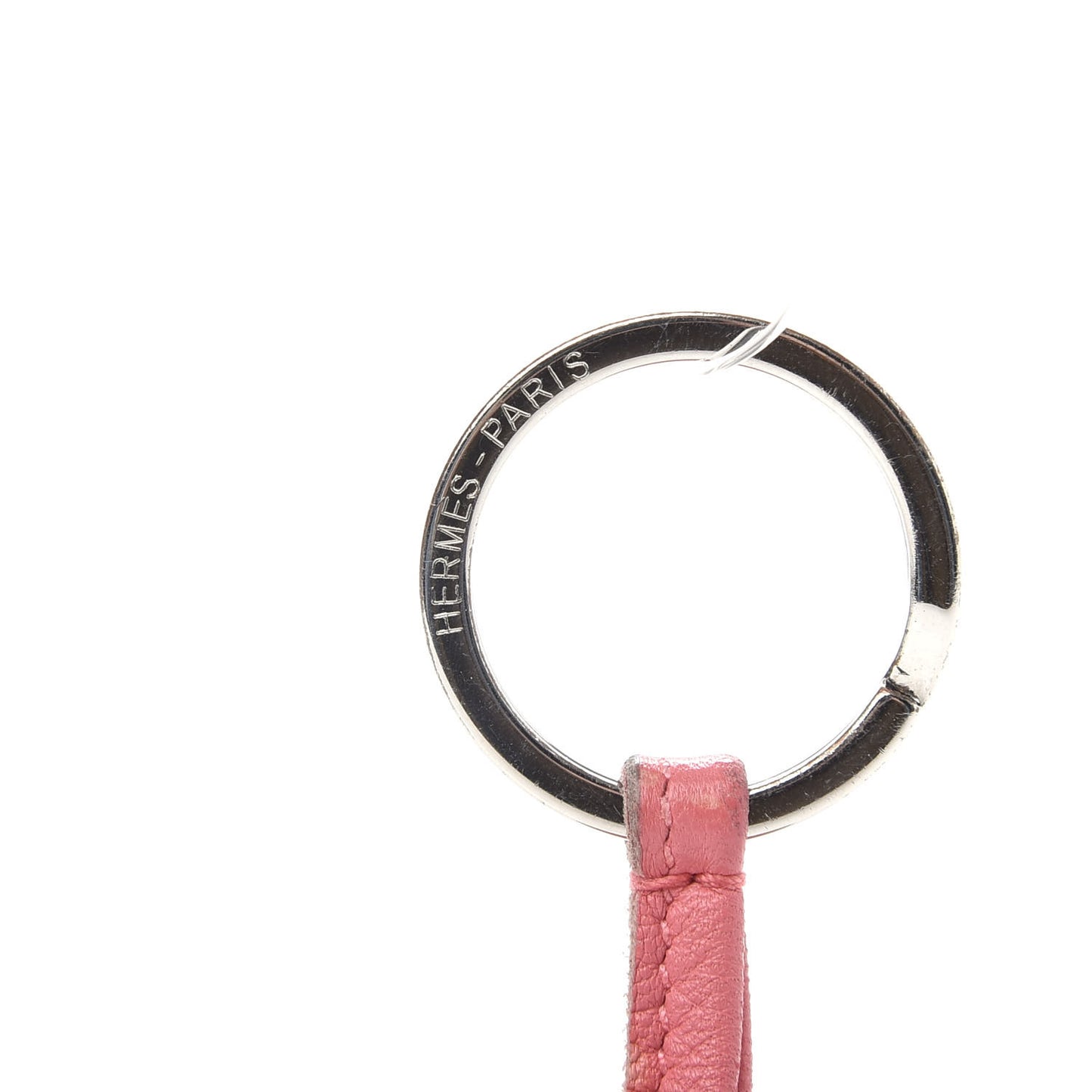 Lambskin Carmen Tassel Key Holder Rose Azalee