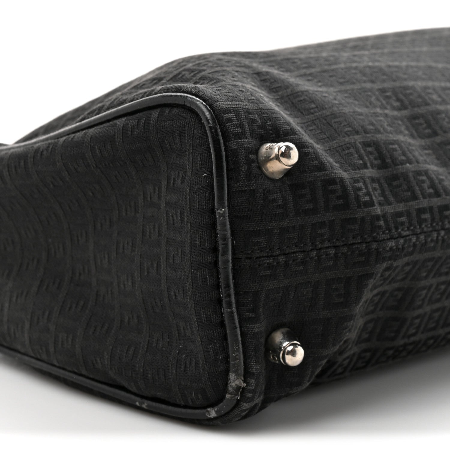 Fendi Zucchino Pochette Black 9 of 11
